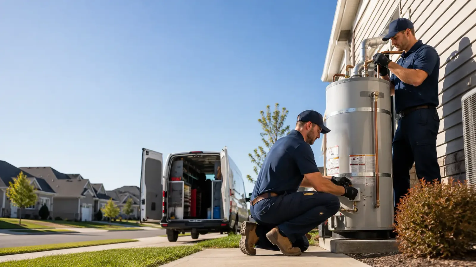 Water Heater Installation in Westport, MA